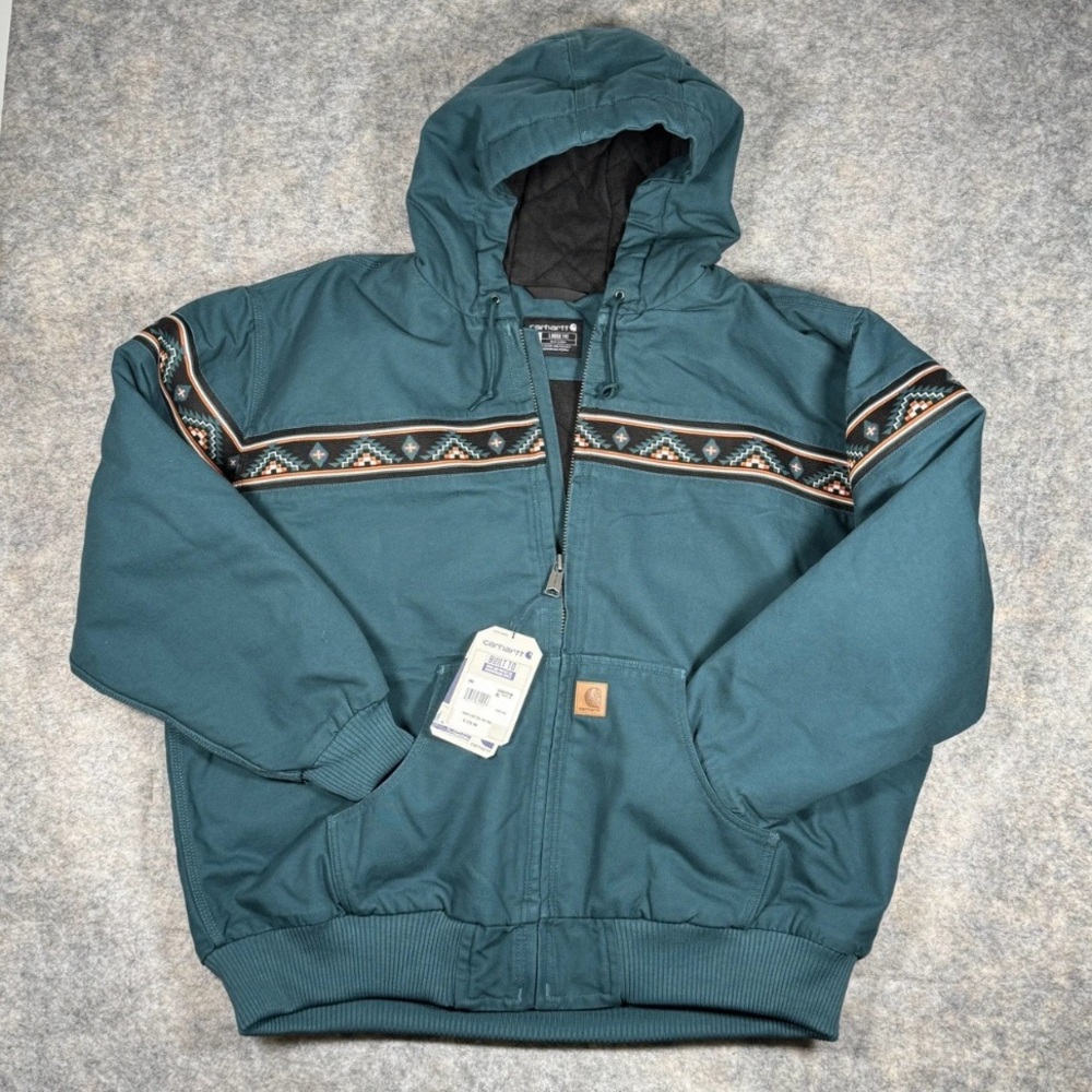 NWT Carhartt Montana Jacket 50th Anniversary Southwest Aztec Sz XXL